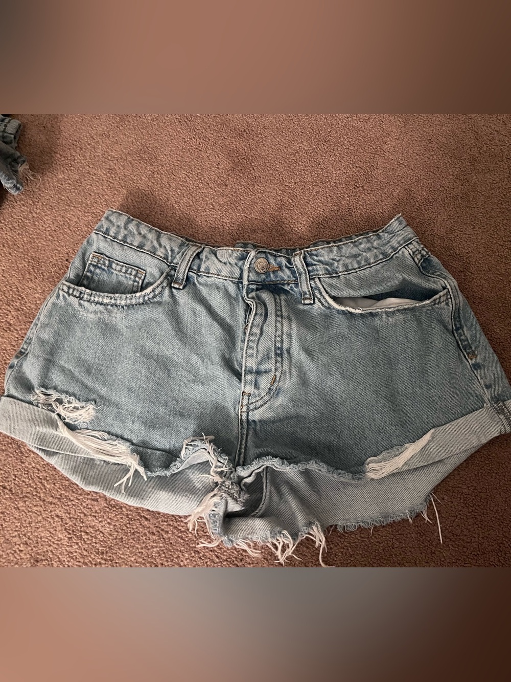 Distressed Daisy dukes